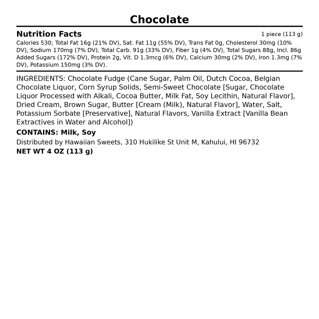 Chocolate Fudge