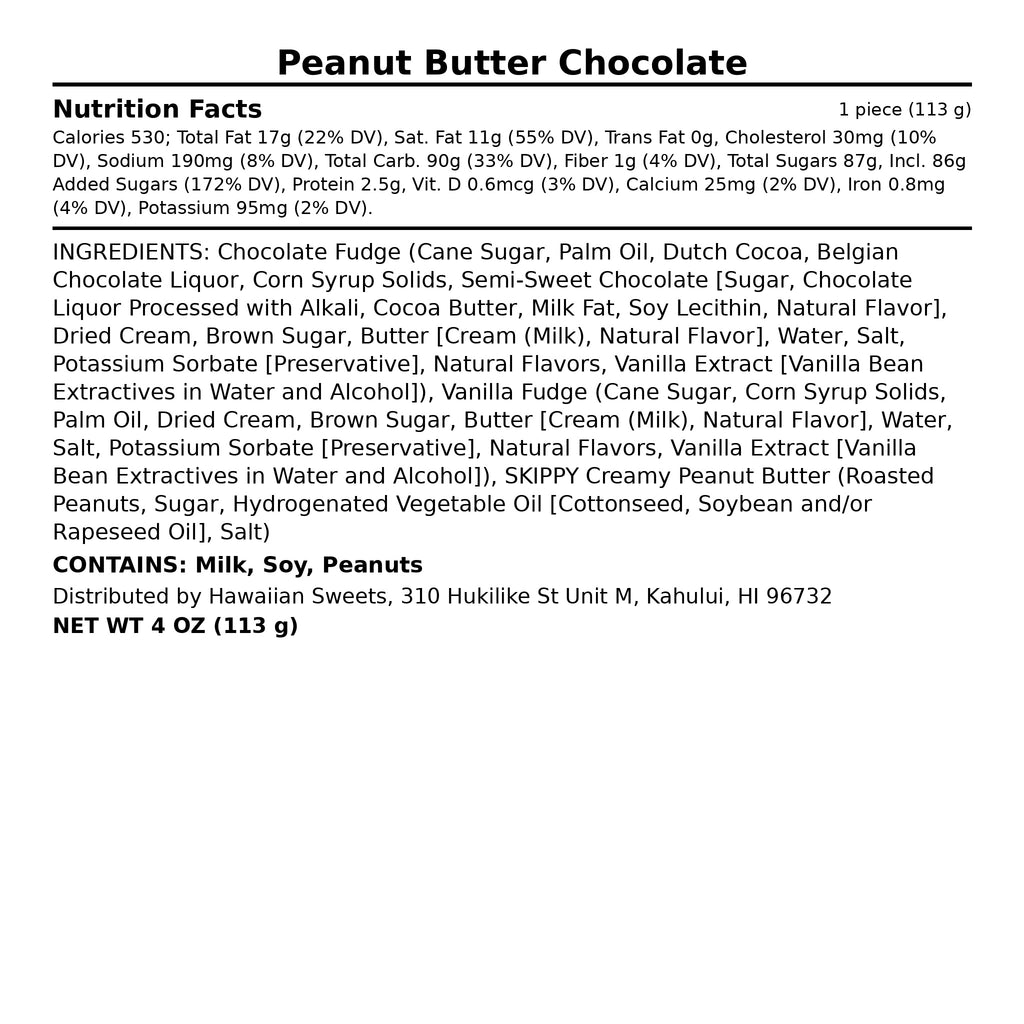 Peanut Butter Chocolate Fudge