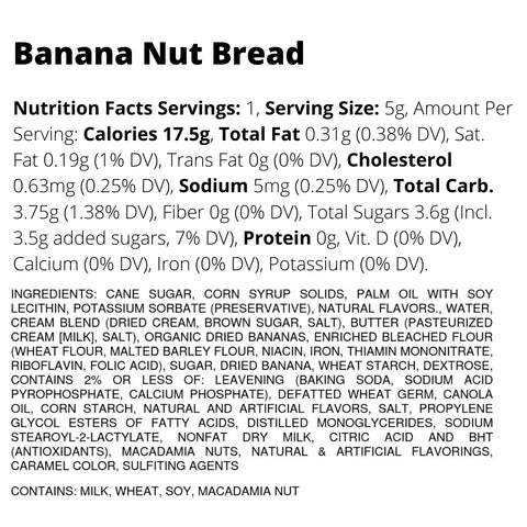 Banana Nut Bread Fudgelette™