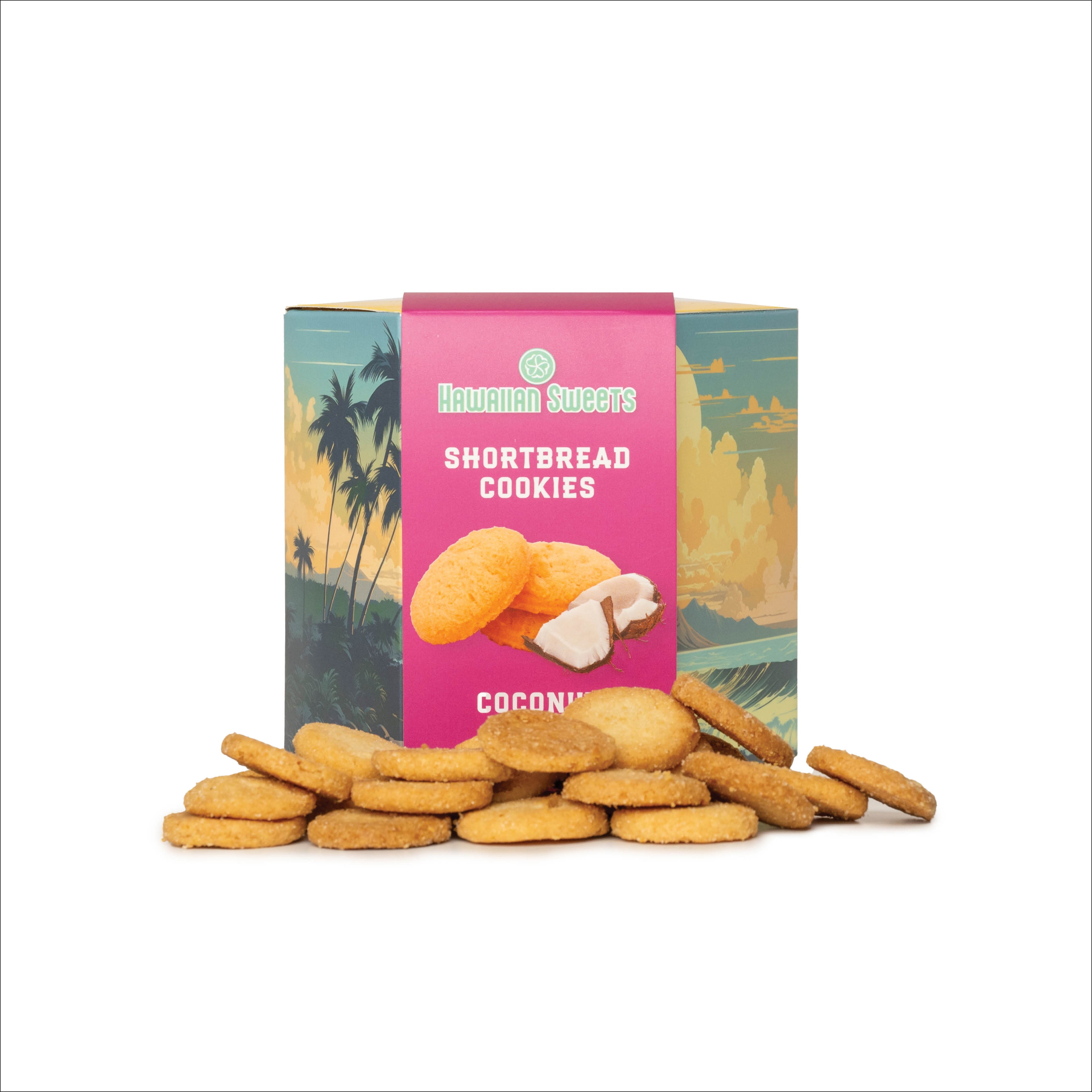 Coconut Shortbread Cookies