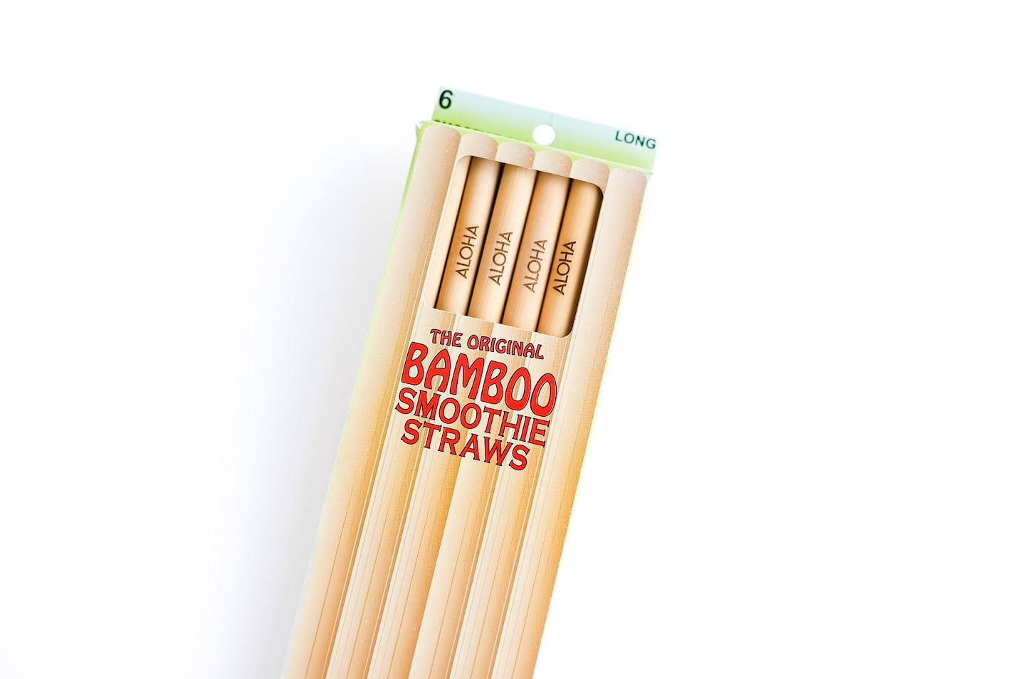 Reusable Bamboo Straws - Long