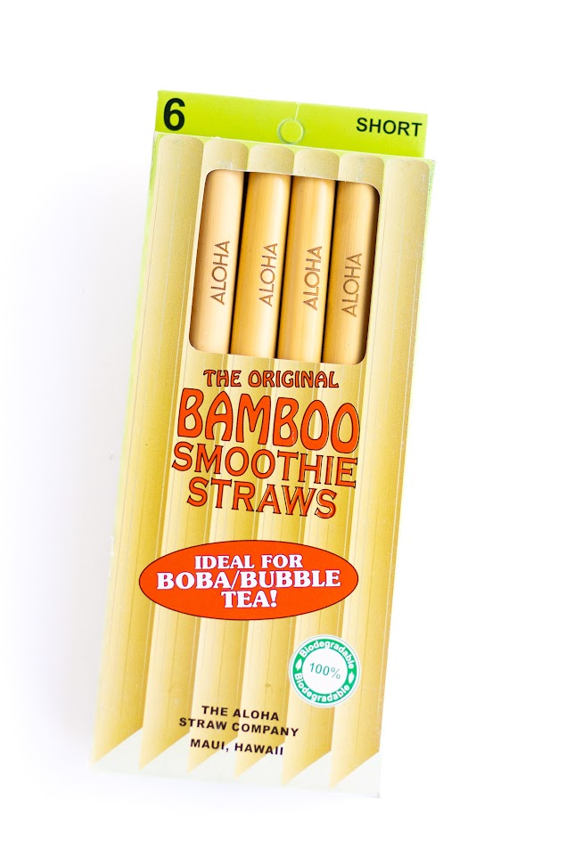 Reusable Bamboo Straws - Short