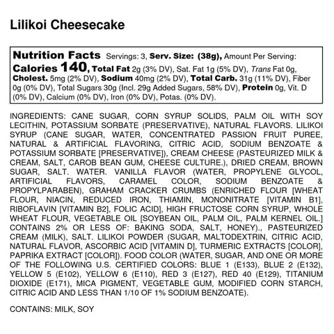 Lilikoi Cheesecake Fudge