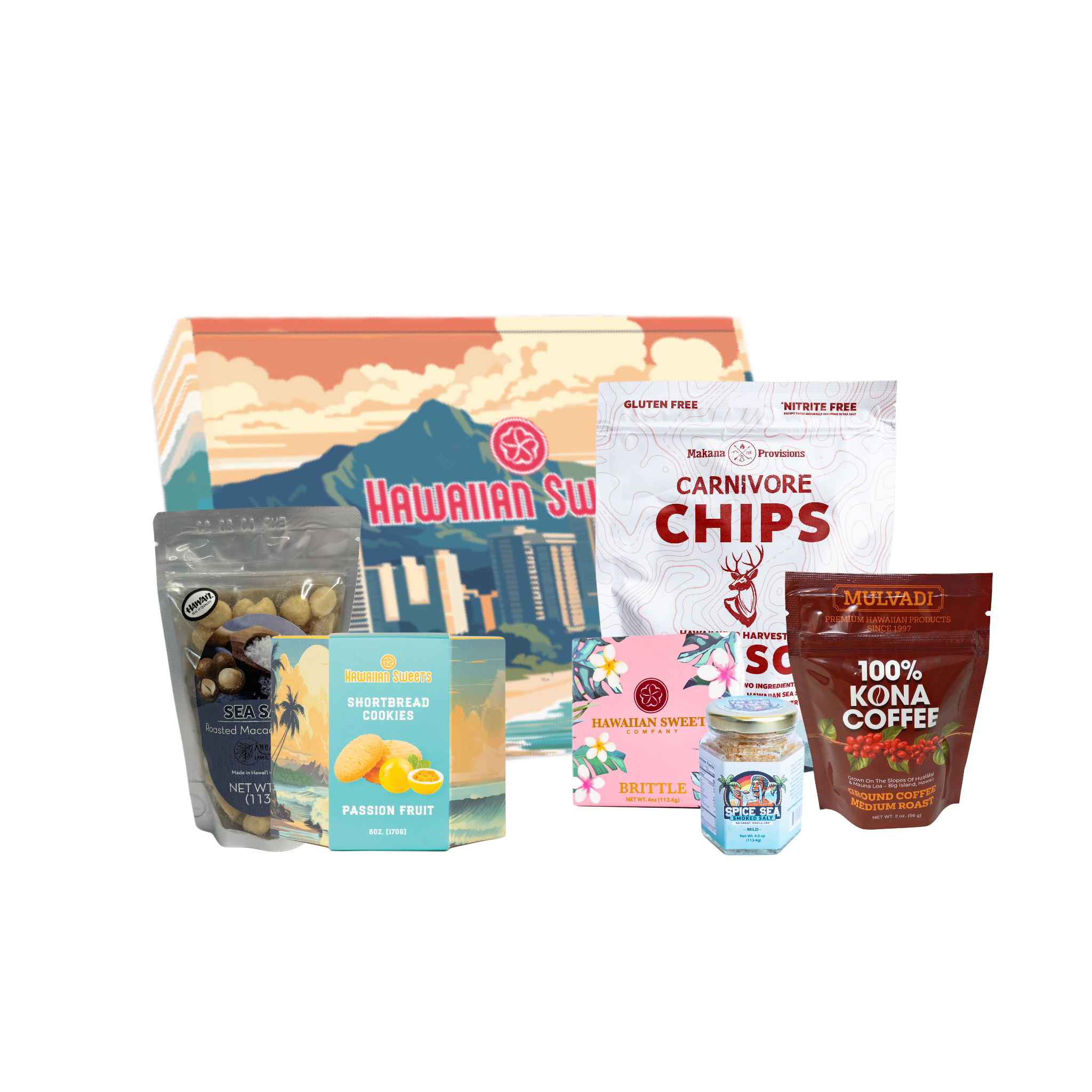Made in Hawaii Sweets & Snacks Gift Box - Large