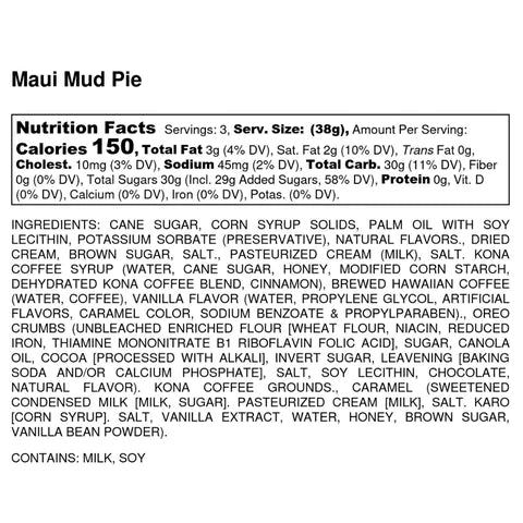 Maui Mud Pie Fudge