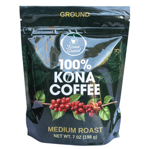 7oz 100% Ground Kona Coffee