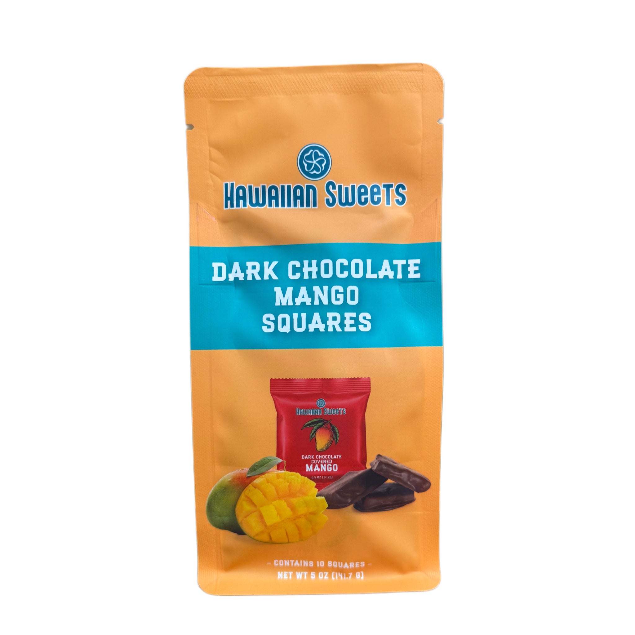 Dark Chocolate Mango Squares