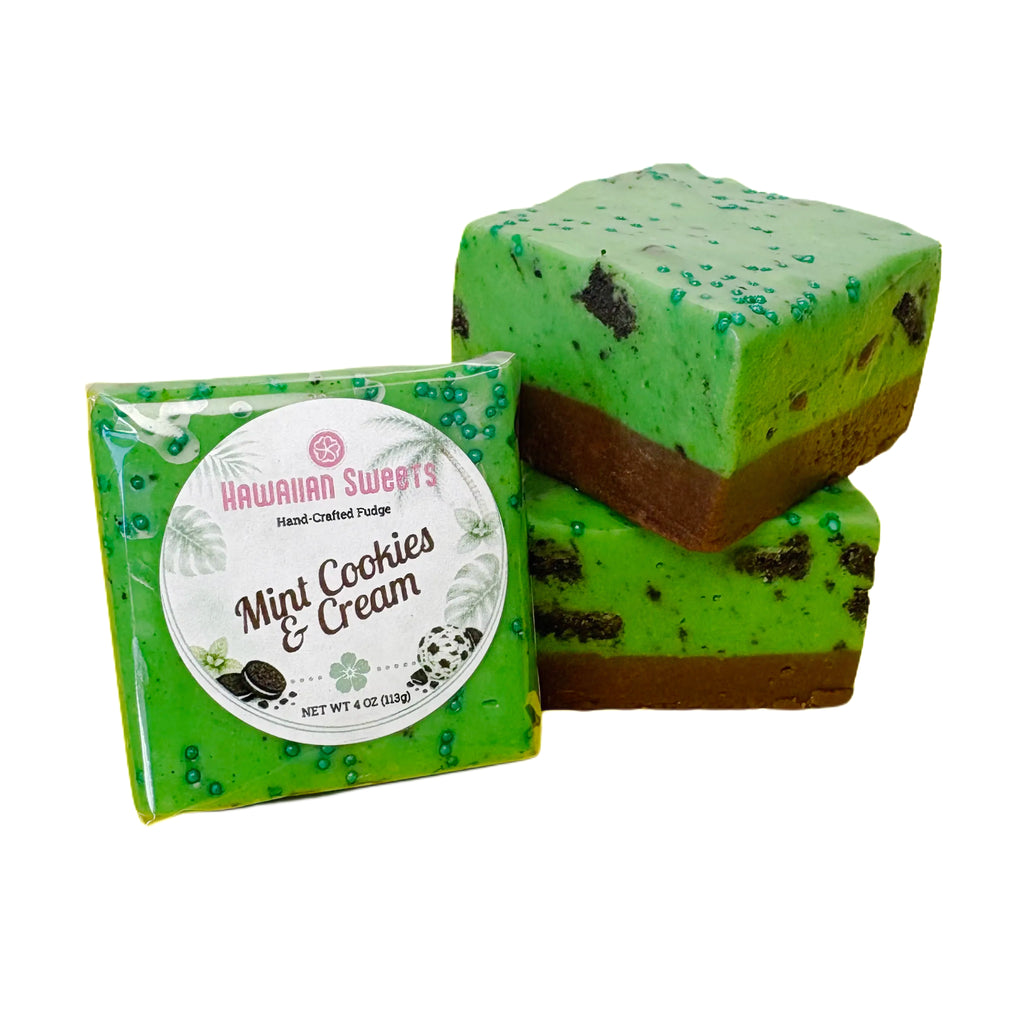 Mint Cookies & Cream Fudge