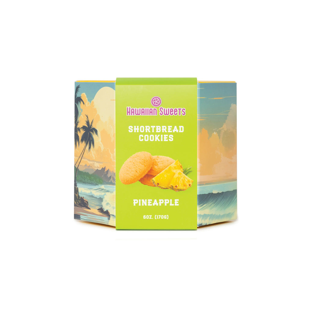 Pineapple Shortbread Cookies