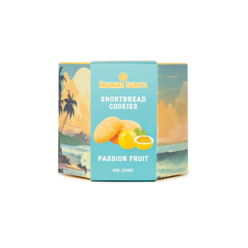 Passion Fruit Lilikoi Shortbread Cookies